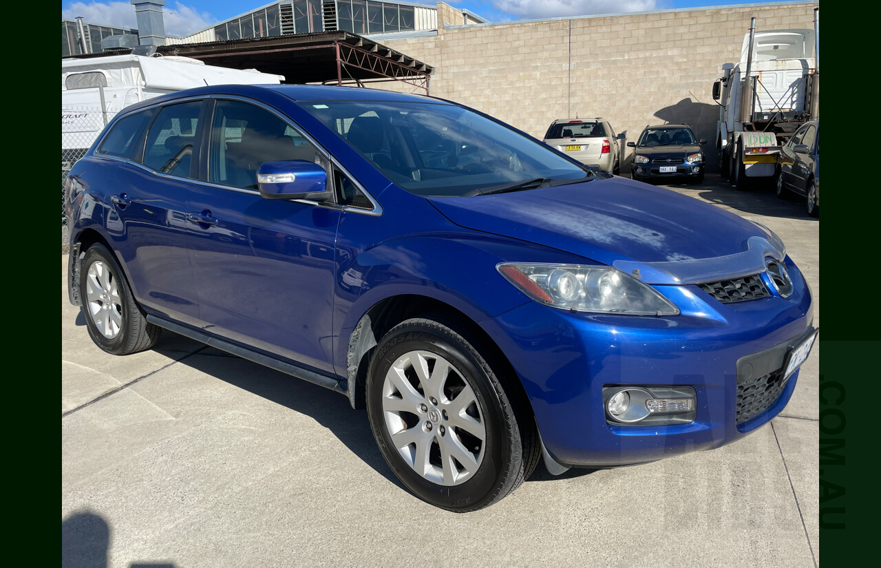 7/2007 Mazda Cx-7 (4x4) ER 4d Wagon Blue 2.3L
