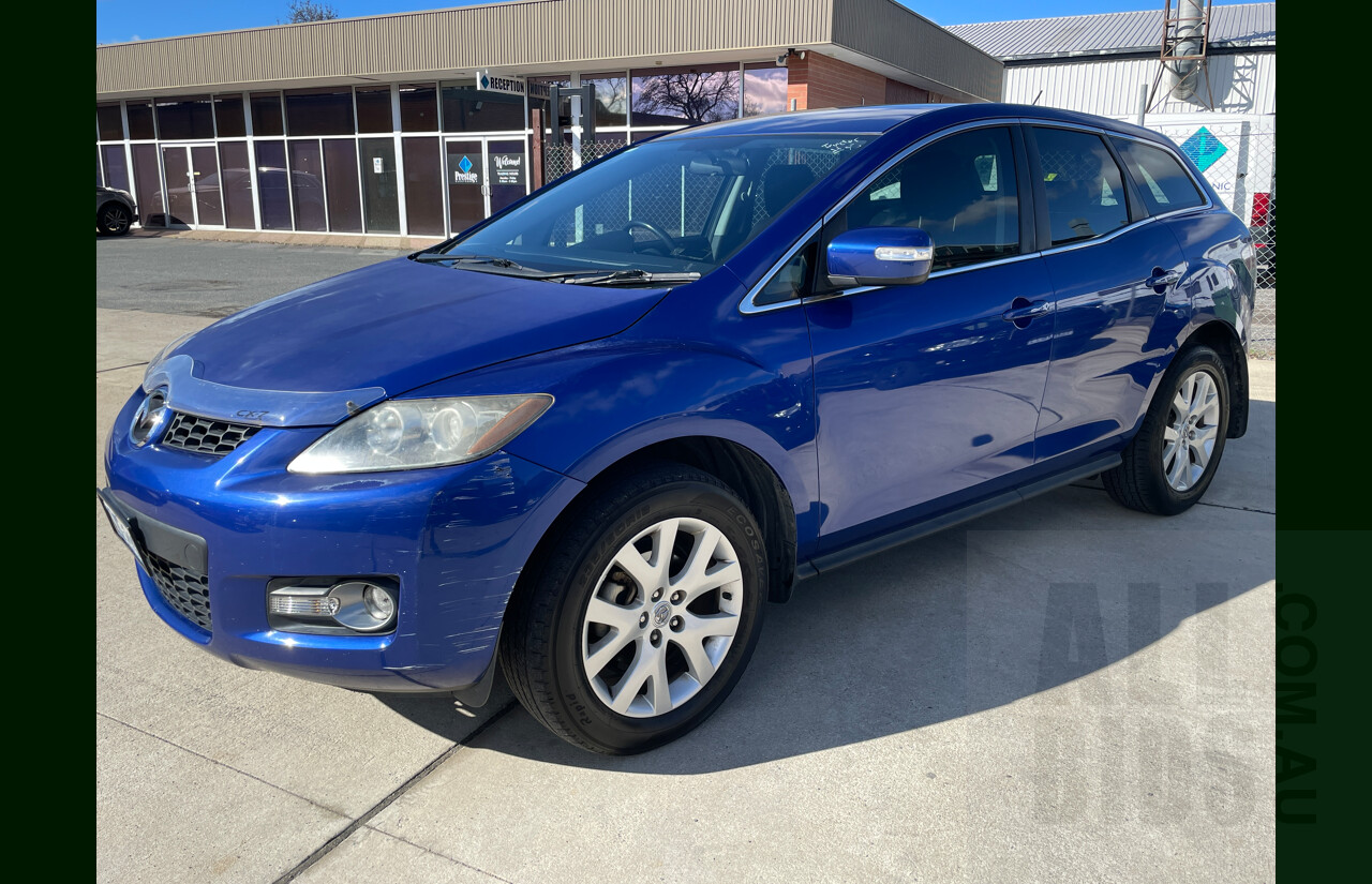 7/2007 Mazda Cx-7 (4x4) ER 4d Wagon Blue 2.3L