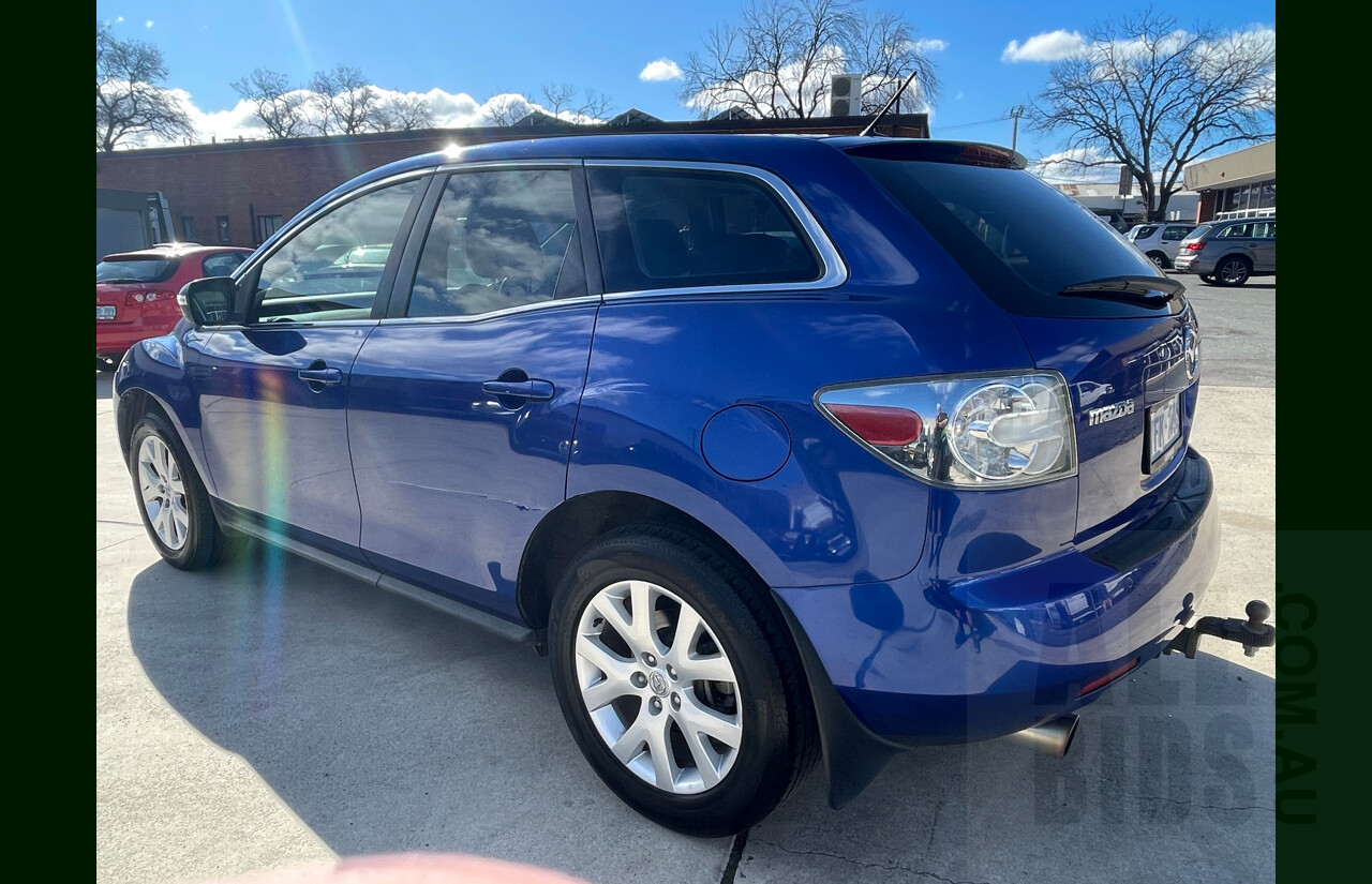 7/2007 Mazda Cx-7 (4x4) ER 4d Wagon Blue 2.3L