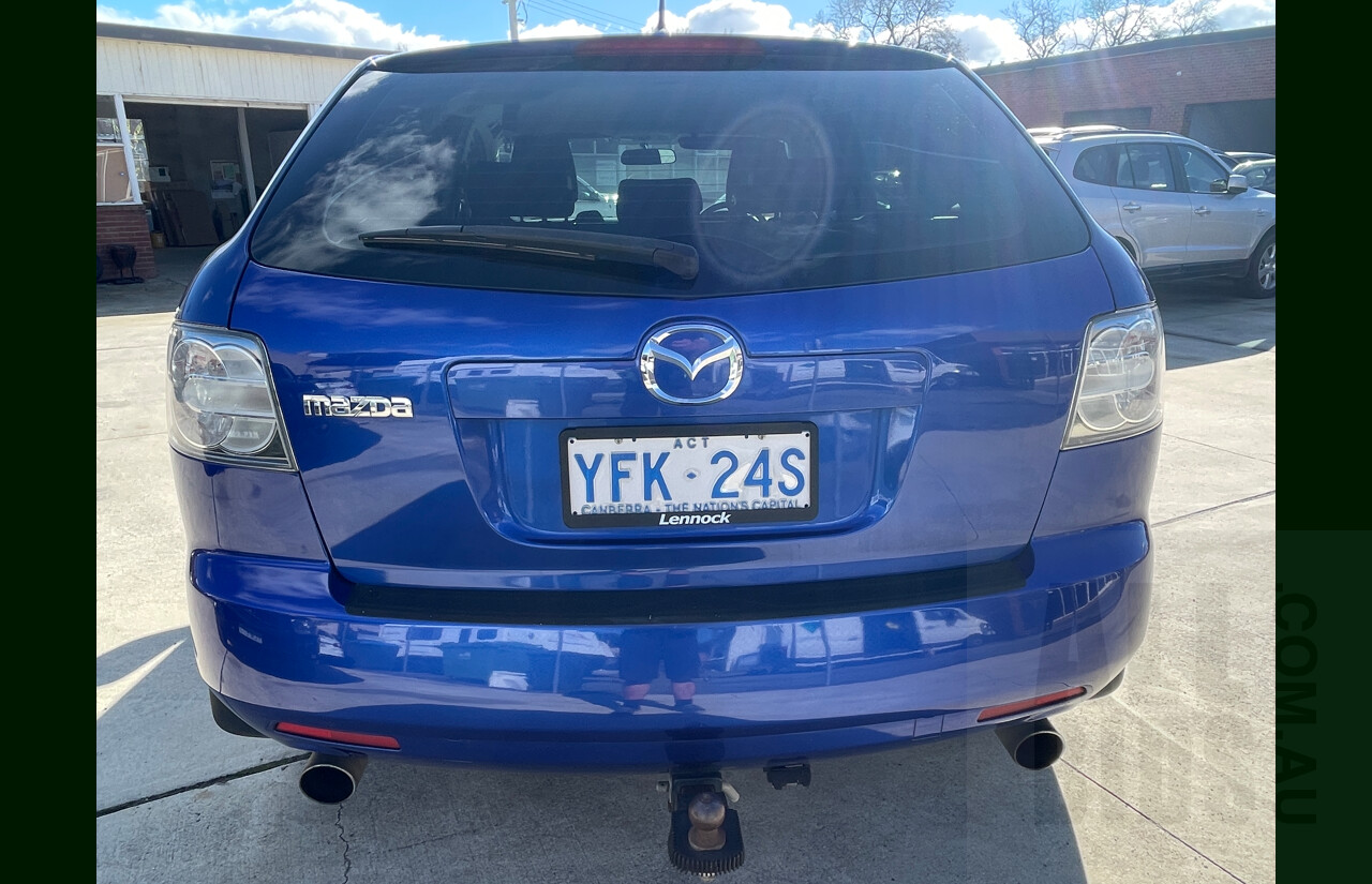 7/2007 Mazda Cx-7 (4x4) ER 4d Wagon Blue 2.3L