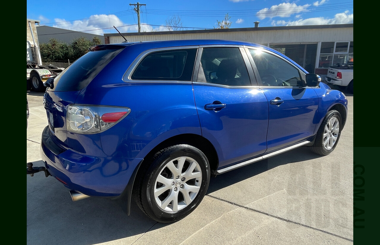7/2007 Mazda Cx-7 (4x4) ER 4d Wagon Blue 2.3L