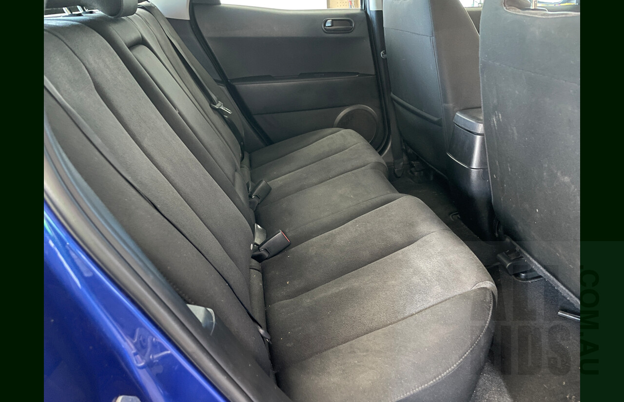 7/2007 Mazda Cx-7 (4x4) ER 4d Wagon Blue 2.3L