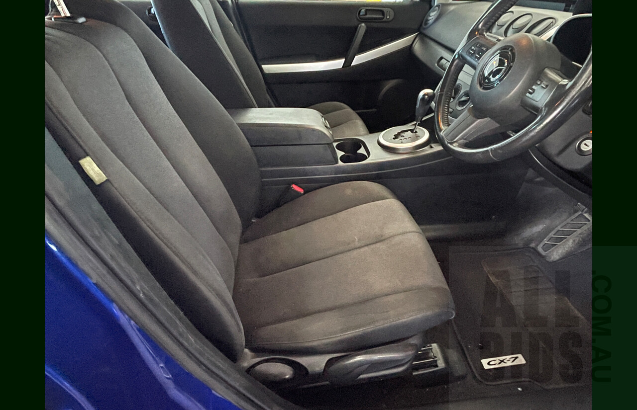 7/2007 Mazda Cx-7 (4x4) ER 4d Wagon Blue 2.3L