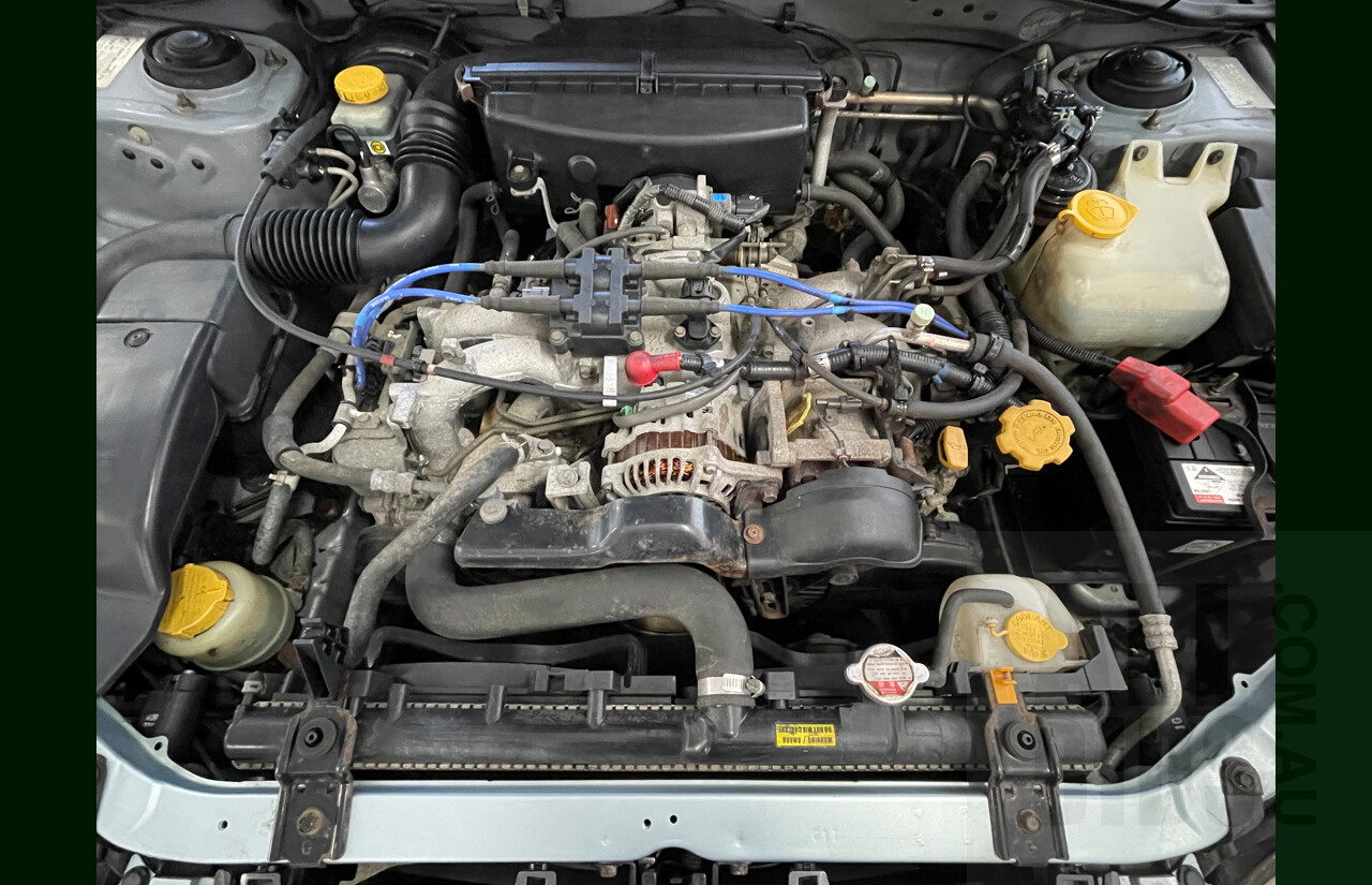 10/2004 Subaru Impreza GX (awd) MY04 4d Sedan Blue 2.0L