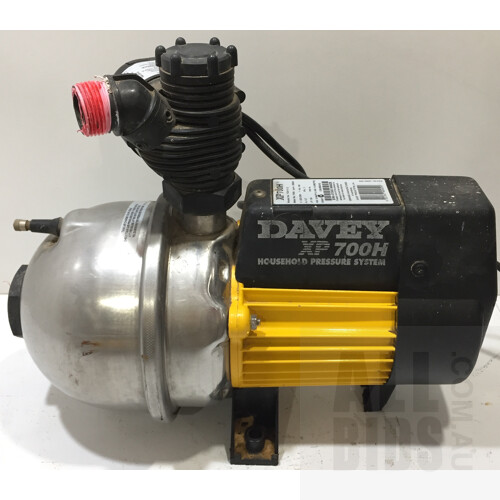 Davey XP 700H Water Pressure System