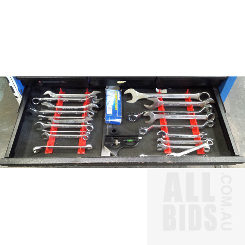 Large Blue Kingchrome Toolbox and Tools