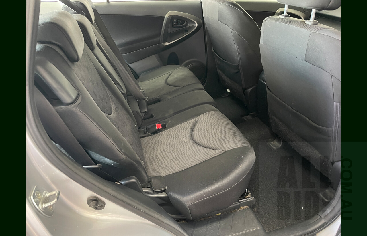 8/2008 Toyota Rav4 CV6 GSA33R 08 UPGRADE 4d Wagon Silver Or Chrome 3.5L