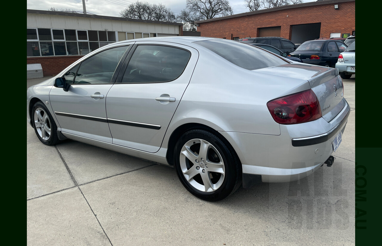 10/2006 Peugeot 407 SV Sport  4d Sedan Silver 2.9L