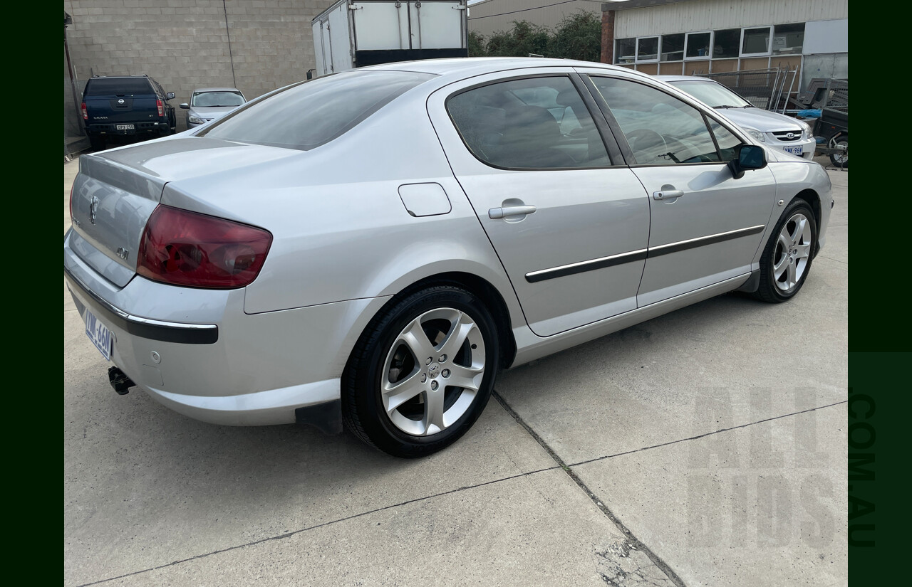 10/2006 Peugeot 407 SV Sport  4d Sedan Silver 2.9L