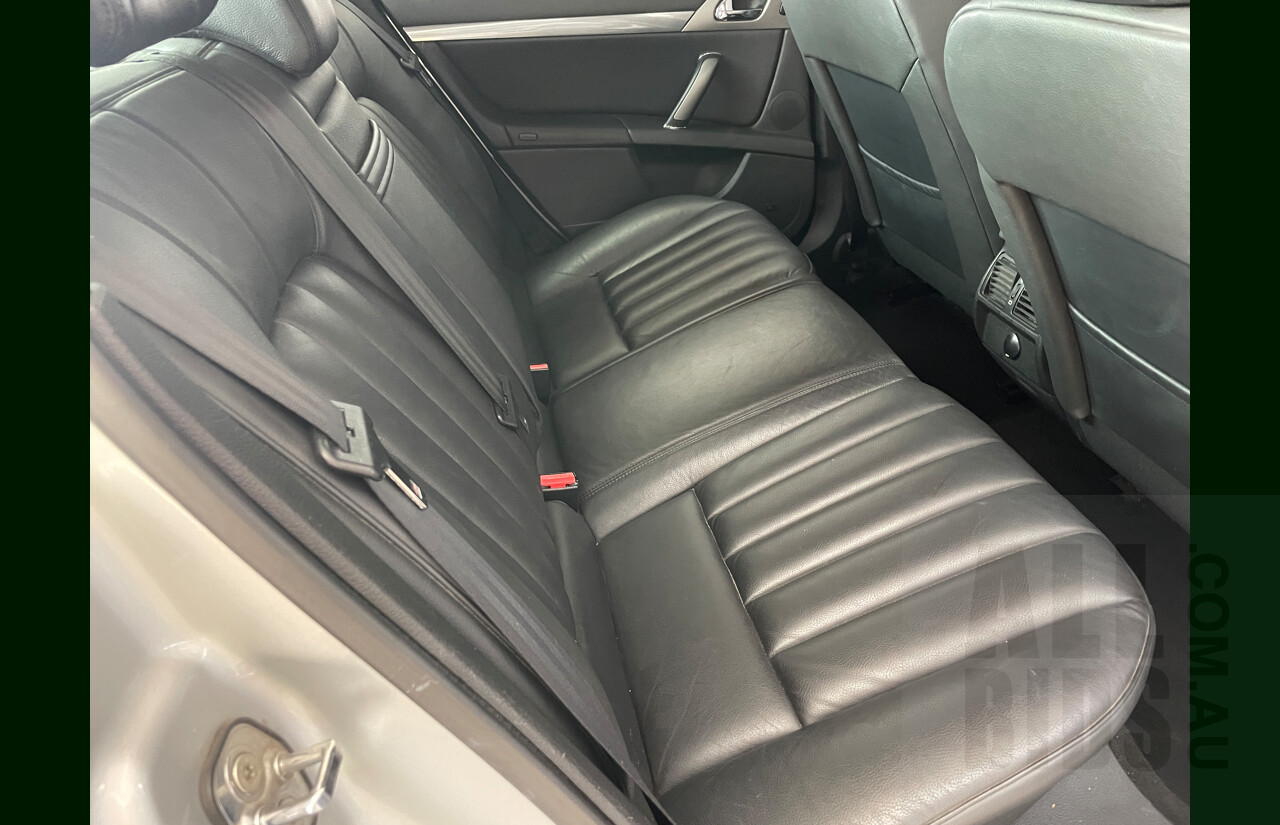 10/2006 Peugeot 407 SV Sport  4d Sedan Silver 2.9L