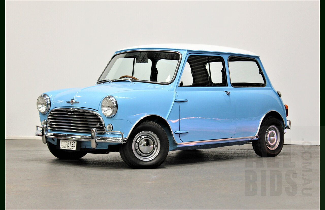 1/1964 Morris Mini Cooper MK1 - S Tribute - 2d Sedan Blue 1.275L