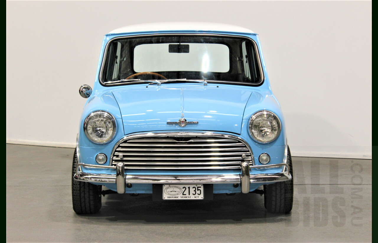 1/1964 Morris Mini Cooper MK1 - S Tribute - 2d Sedan Blue 1.275L