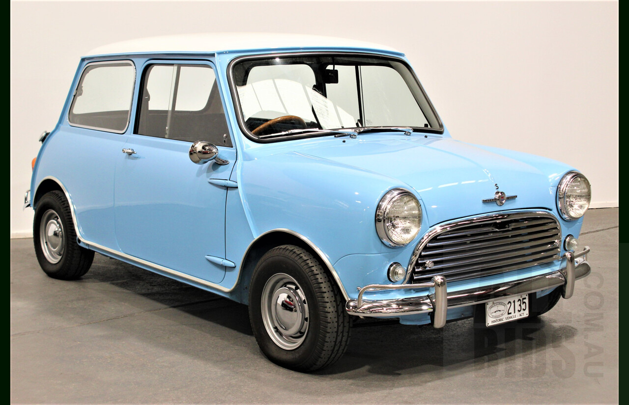 1/1964 Morris Mini Cooper MK1 - S Tribute - 2d Sedan Blue 1.275L