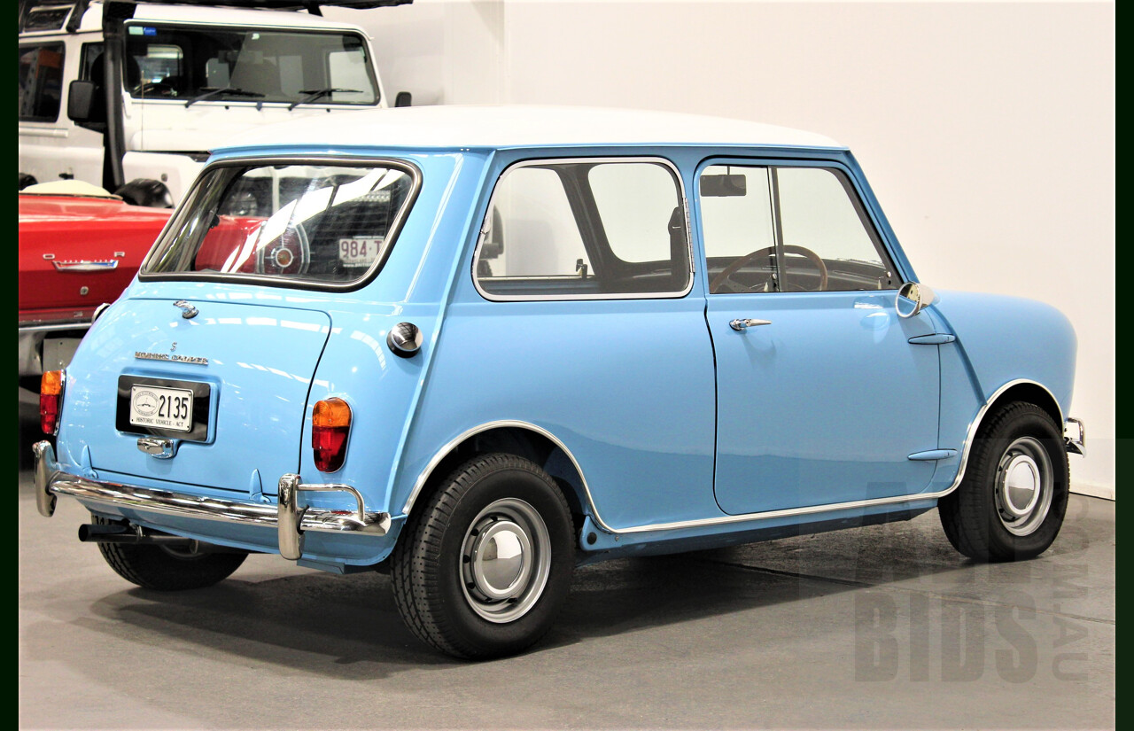 1/1964 Morris Mini Cooper MK1 - S Tribute - 2d Sedan Blue 1.275L