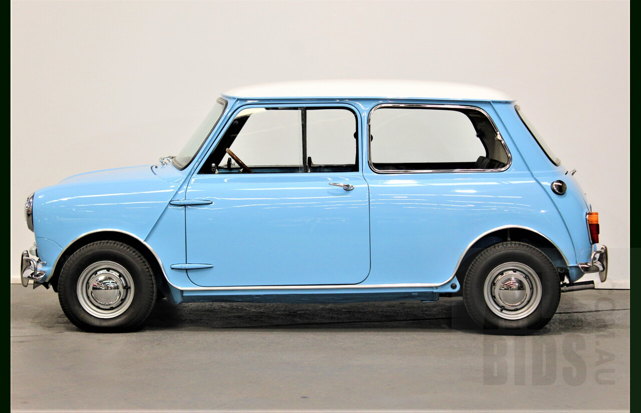 1/1964 Morris Mini Cooper MK1 - S Tribute - 2d Sedan Blue 1.275L