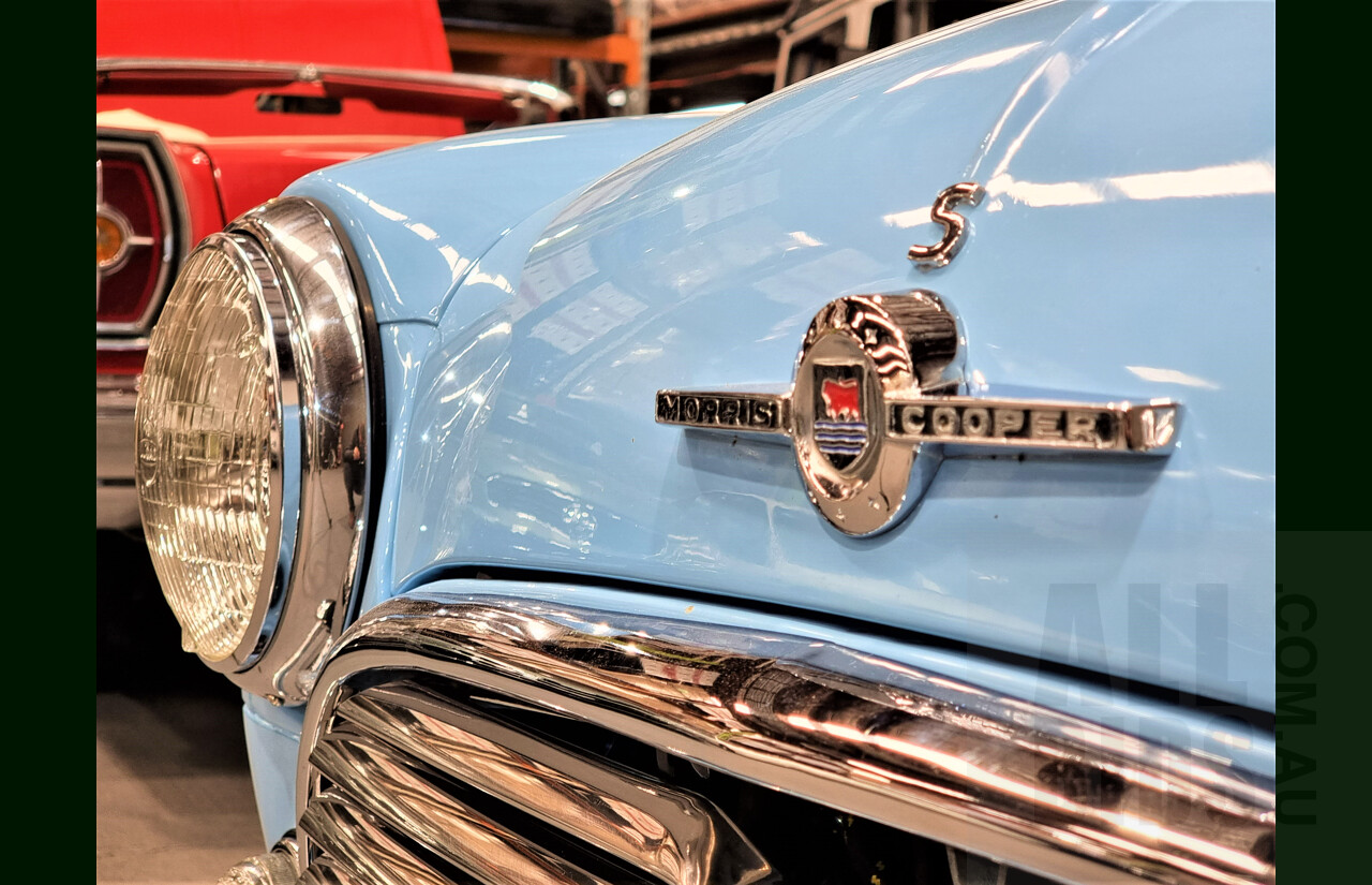 1/1964 Morris Mini Cooper MK1 - S Tribute - 2d Sedan Blue 1.275L