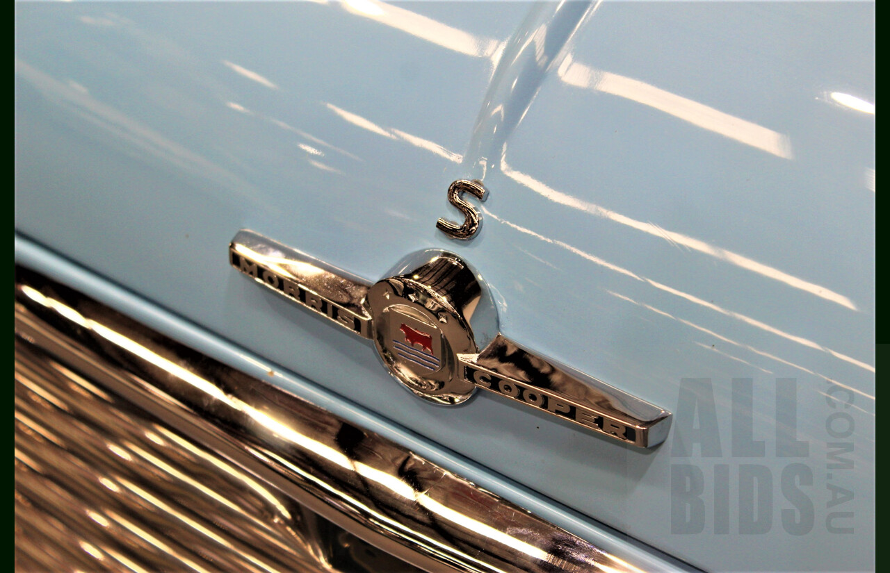 1/1964 Morris Mini Cooper MK1 - S Tribute - 2d Sedan Blue 1.275L