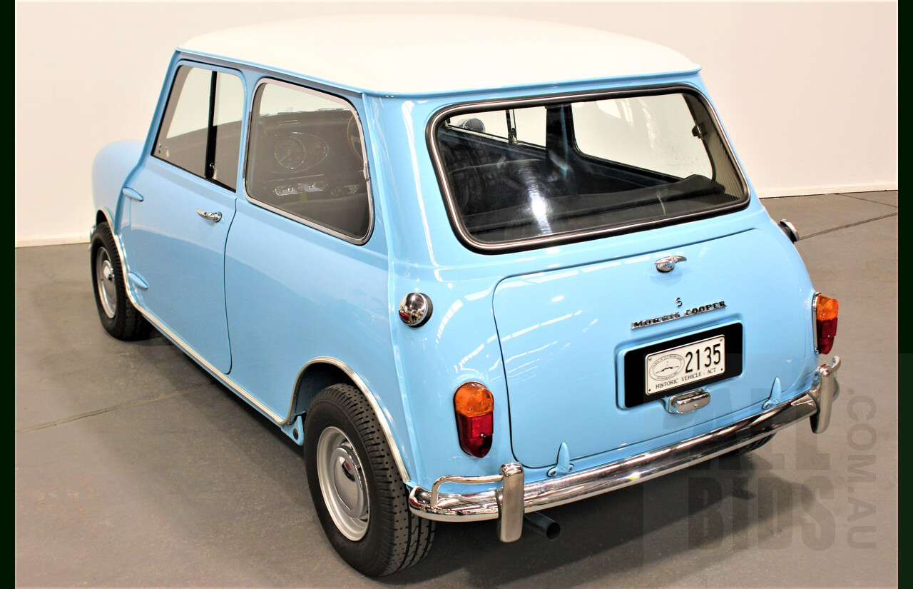 1/1964 Morris Mini Cooper MK1 - S Tribute - 2d Sedan Blue 1.275L