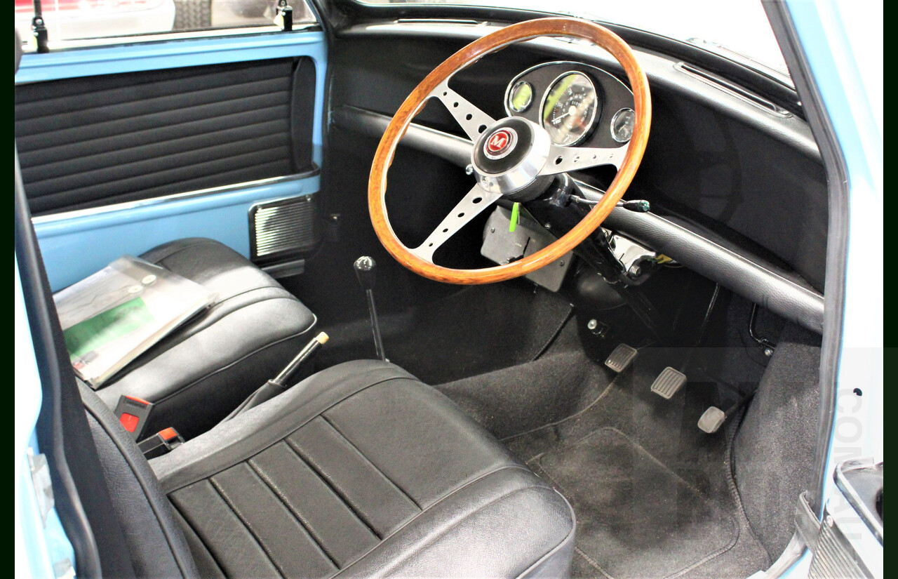 1/1964 Morris Mini Cooper MK1 - S Tribute - 2d Sedan Blue 1.275L