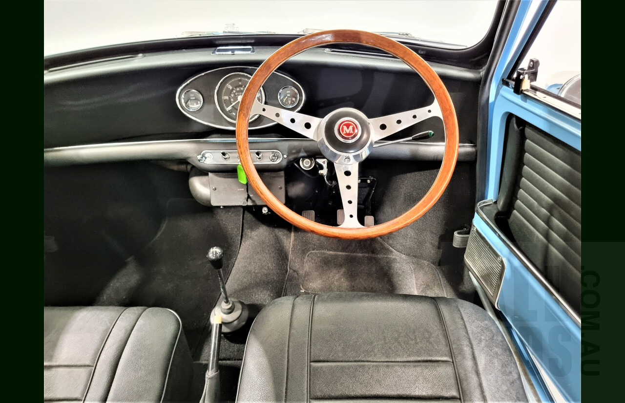 1/1964 Morris Mini Cooper MK1 - S Tribute - 2d Sedan Blue 1.275L