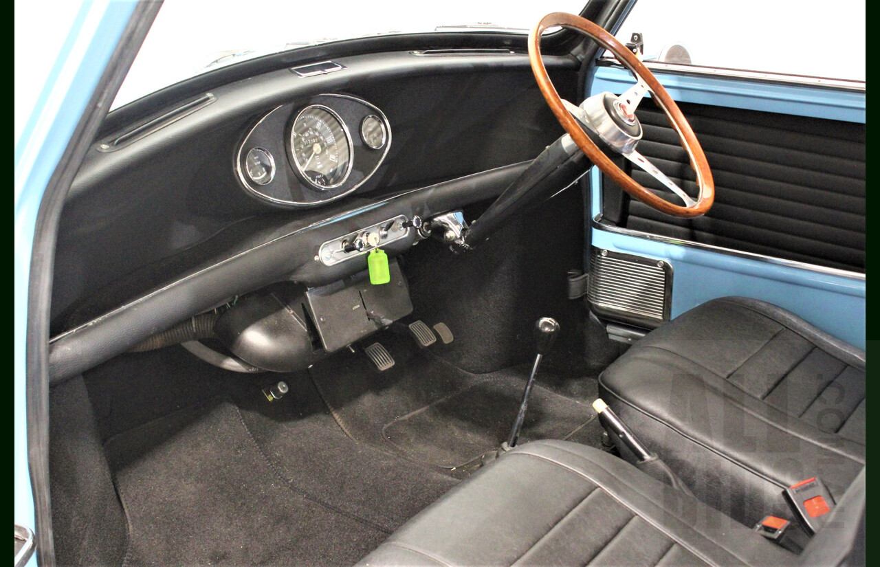 1/1964 Morris Mini Cooper MK1 - S Tribute - 2d Sedan Blue 1.275L