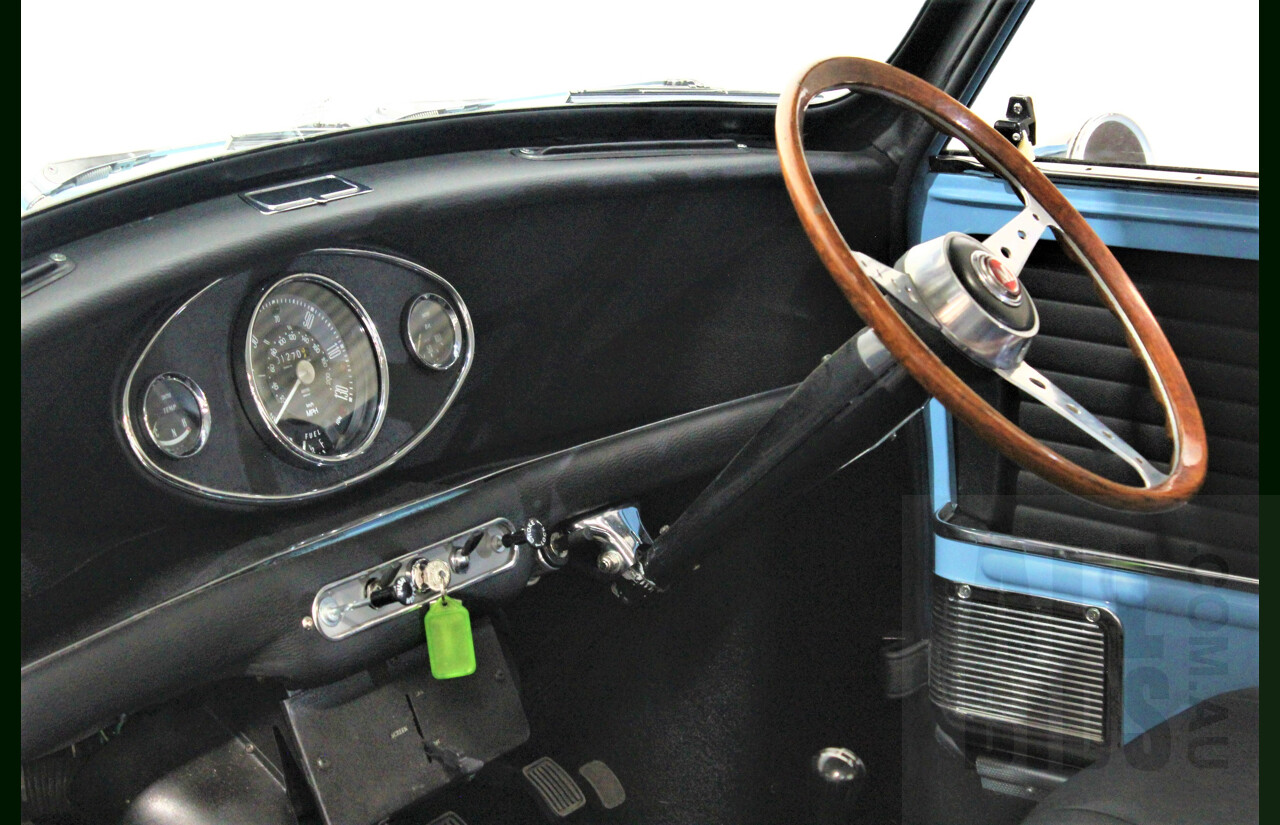 1/1964 Morris Mini Cooper MK1 - S Tribute - 2d Sedan Blue 1.275L