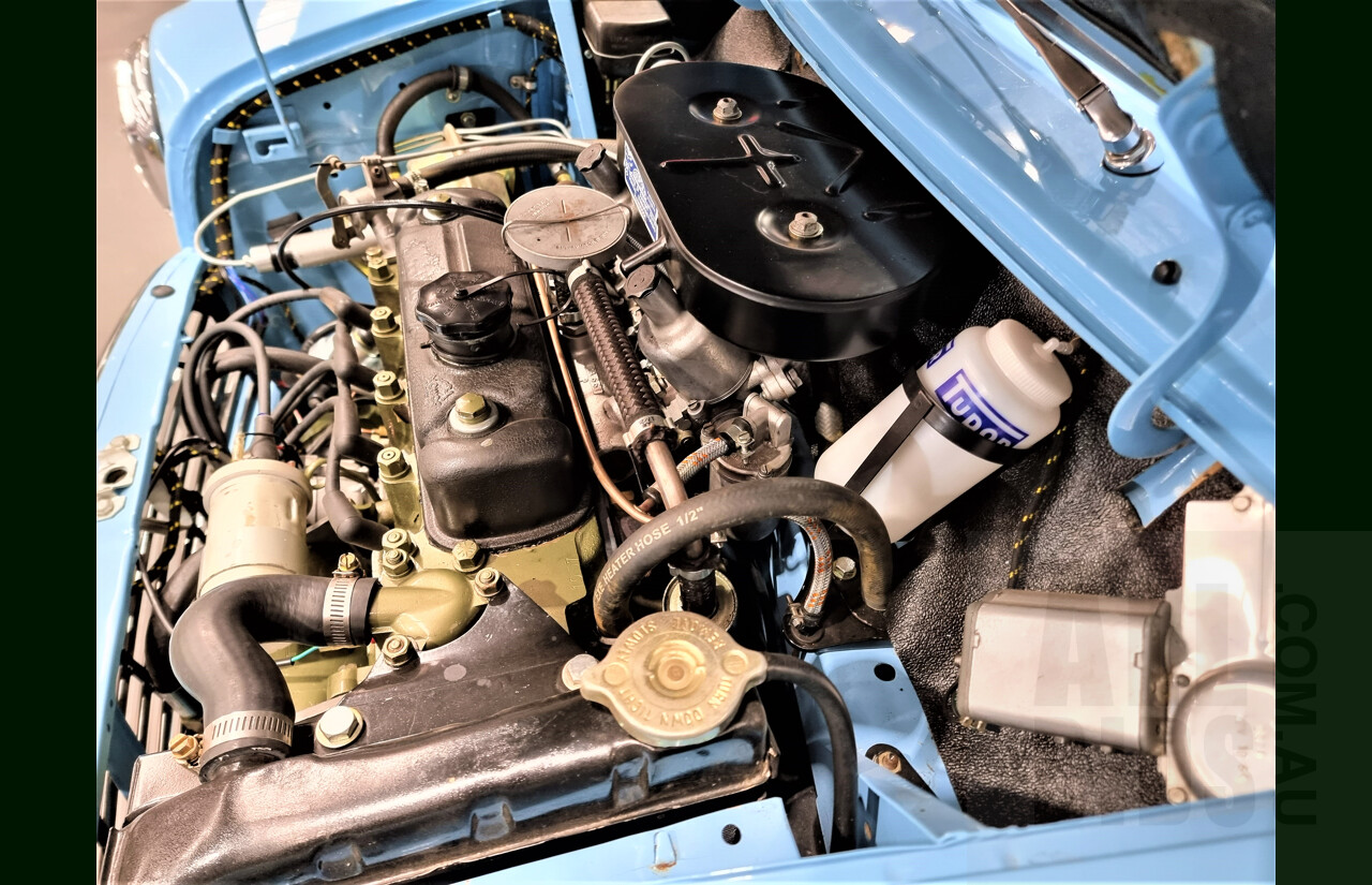 1/1964 Morris Mini Cooper MK1 - S Tribute - 2d Sedan Blue 1.275L