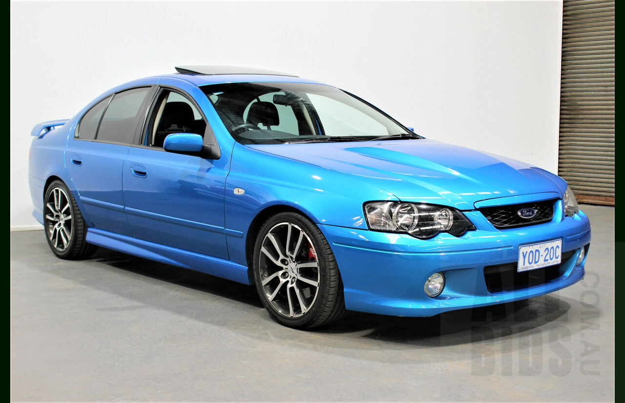 6/2003 Ford Falcon XR8 BA 4d Sedan Blueprint 5.4L V8