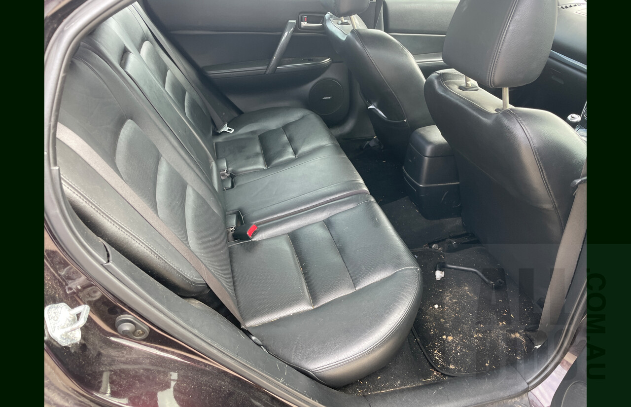 2/2006 Mazda Mazda6 Luxury  5d Hatchback Black 2.3L