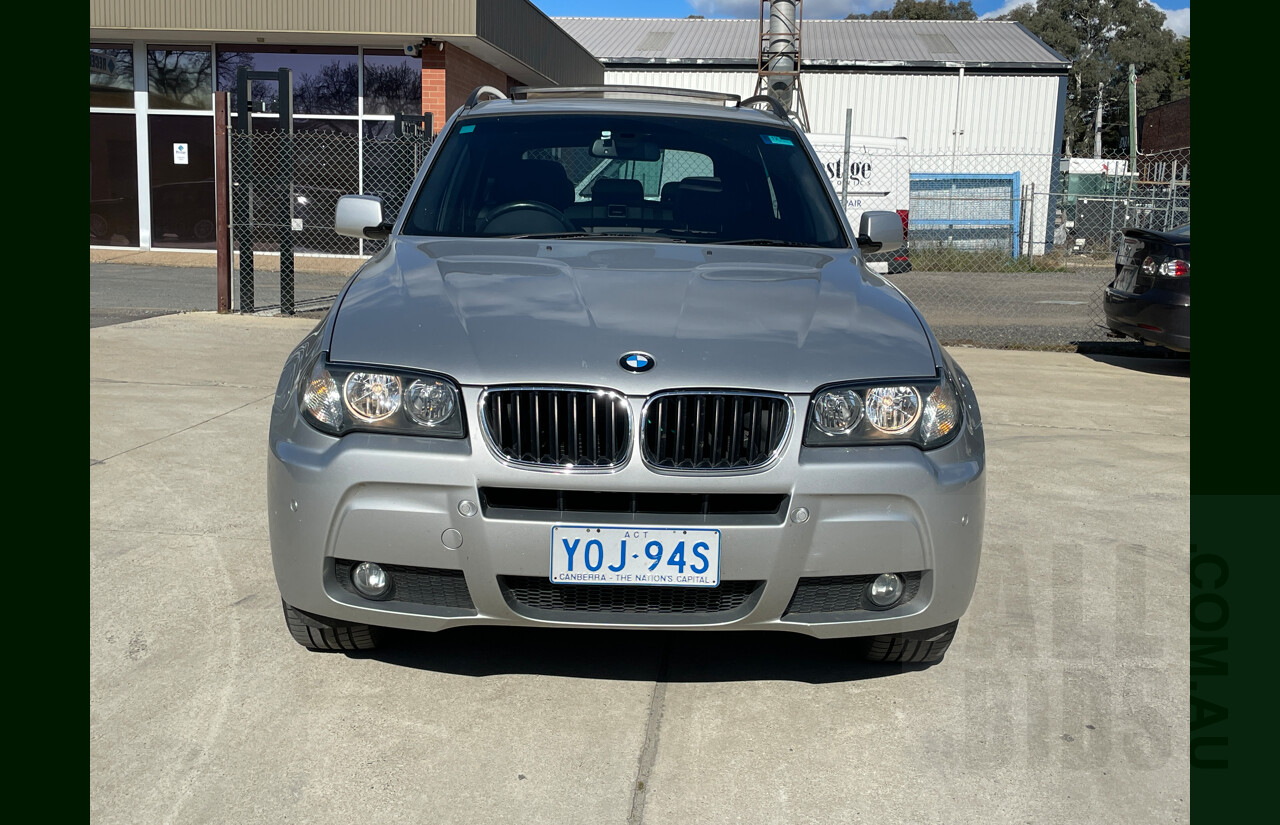 12/2008 Bmw X3 2.0d E83 MY07 4d Wagon Silver 2.0L