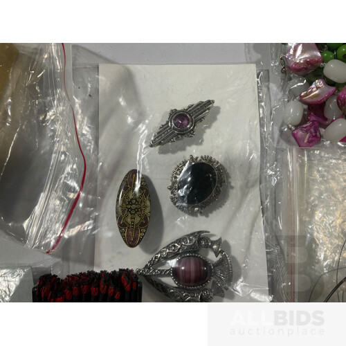 Large Collection of Costume Jewellery Some Still in Boxes, Including Earrings, Rings, Brooches and Necklaces and Brands Such as Pandora, David Jones and More