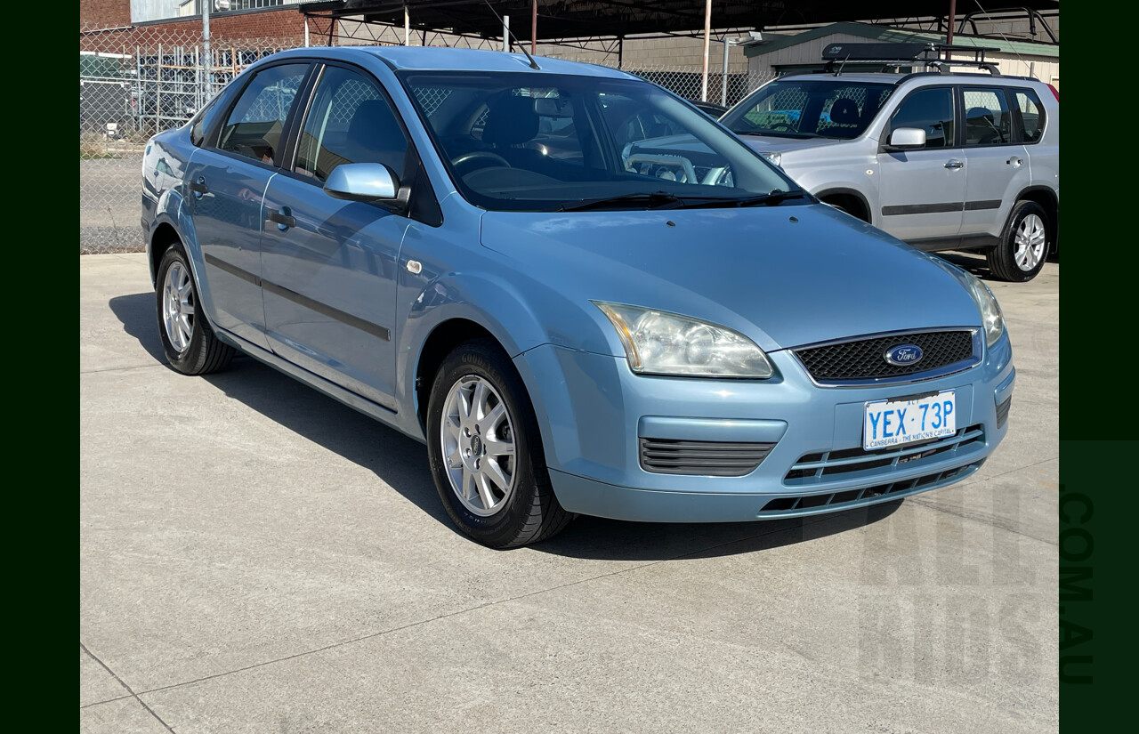4/2007 Ford Focus LX LT 4d Sedan Blue 2.0L