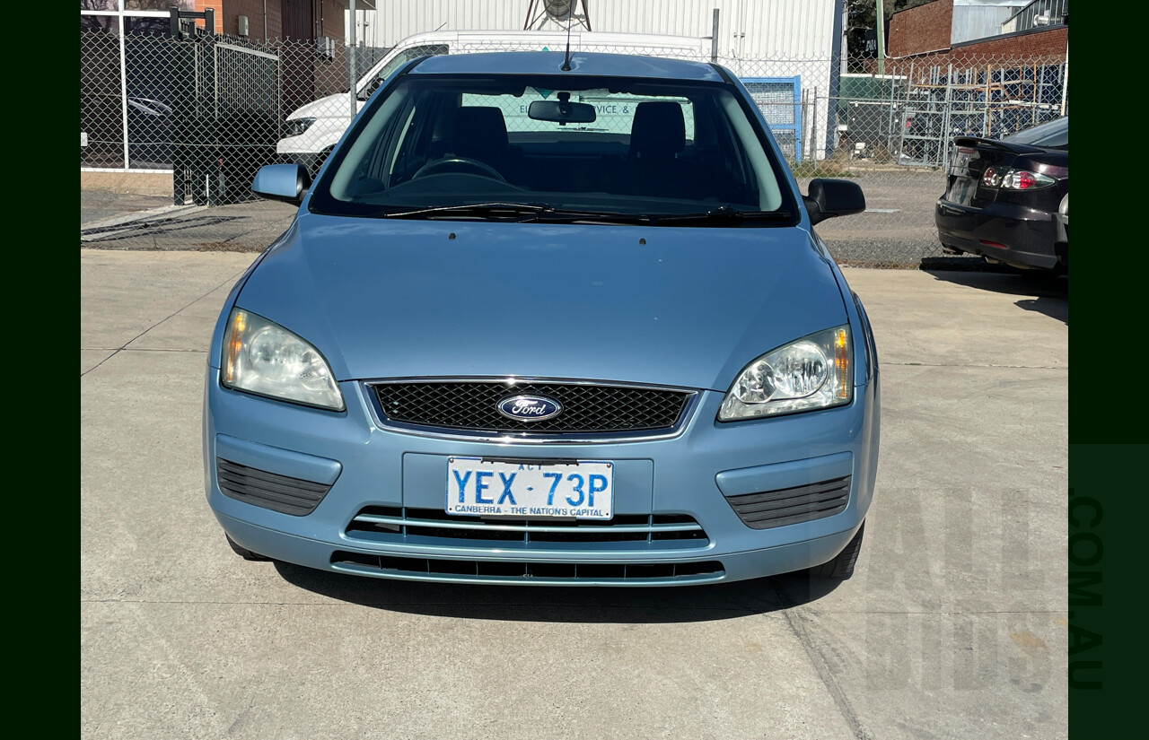 4/2007 Ford Focus LX LT 4d Sedan Blue 2.0L
