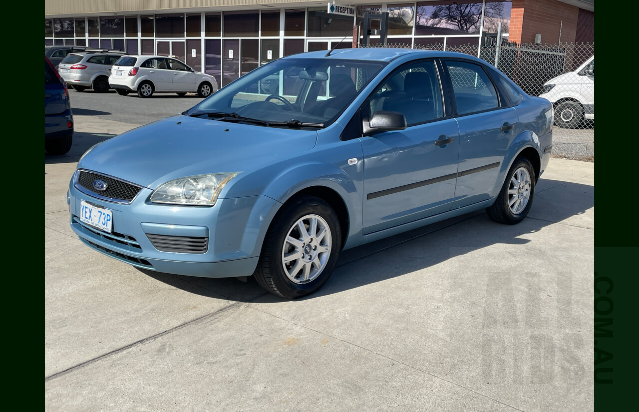 4/2007 Ford Focus LX LT 4d Sedan Blue 2.0L
