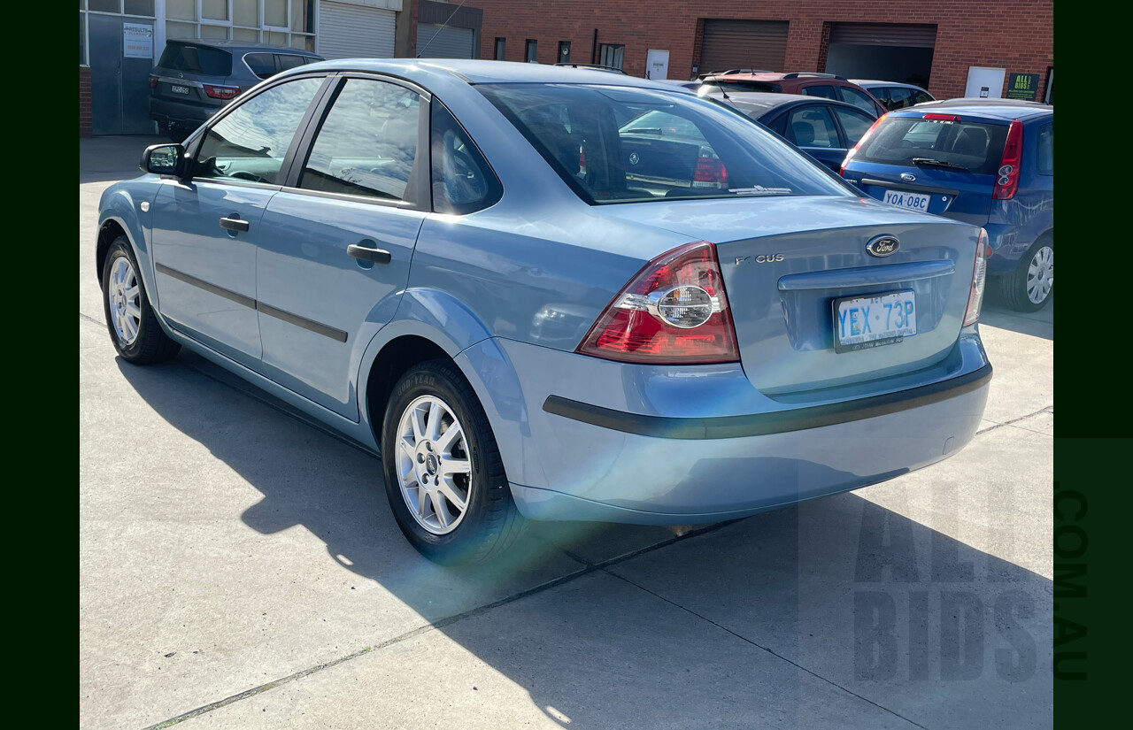 4/2007 Ford Focus LX LT 4d Sedan Blue 2.0L