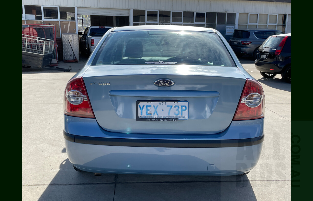 4/2007 Ford Focus LX LT 4d Sedan Blue 2.0L