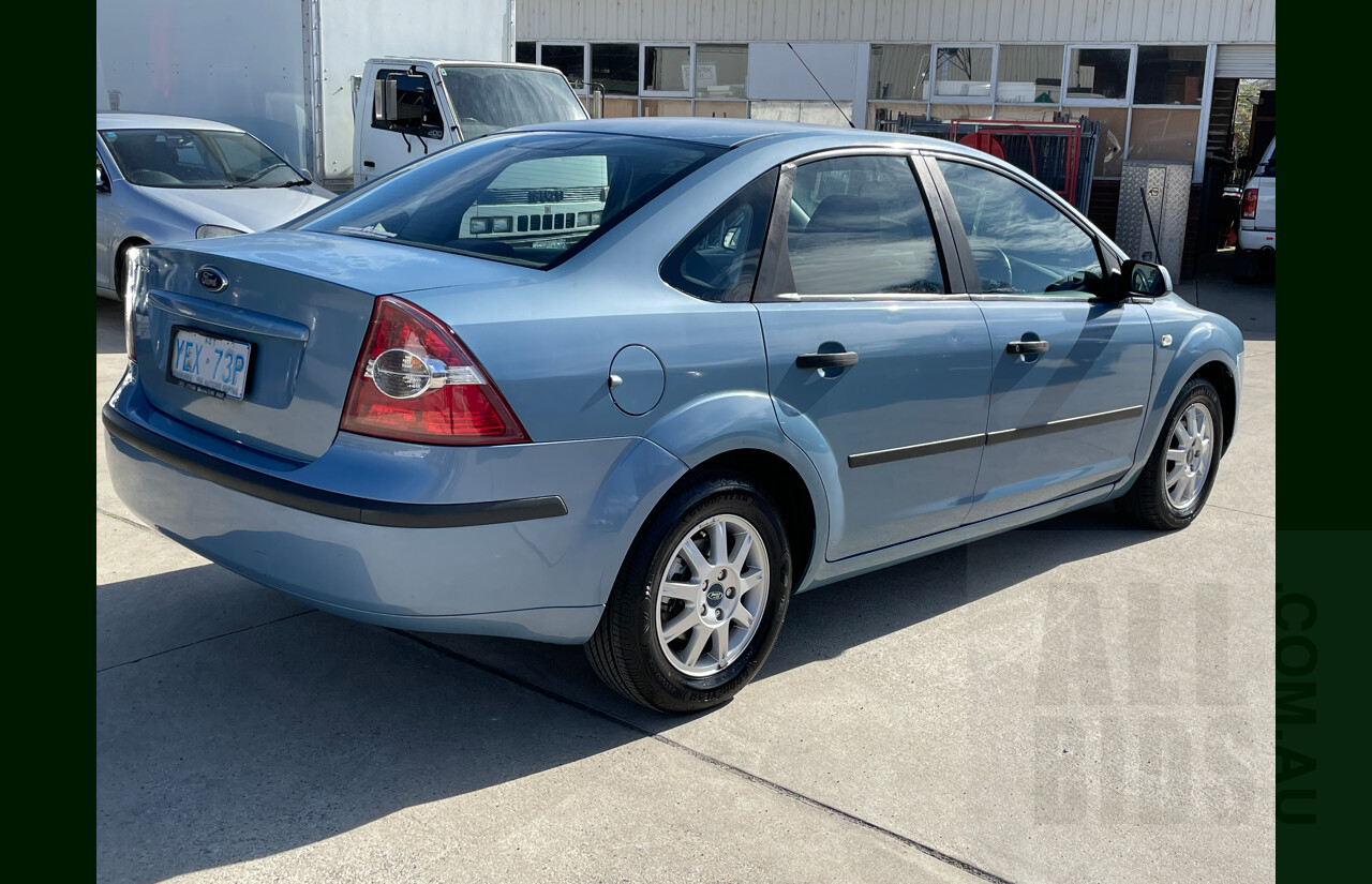 4/2007 Ford Focus LX LT 4d Sedan Blue 2.0L