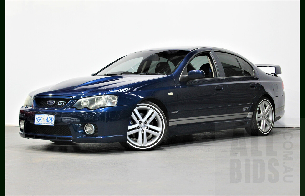 9/2003 Ford FPV GT BA 4d Sedan Blue 5.4L V8