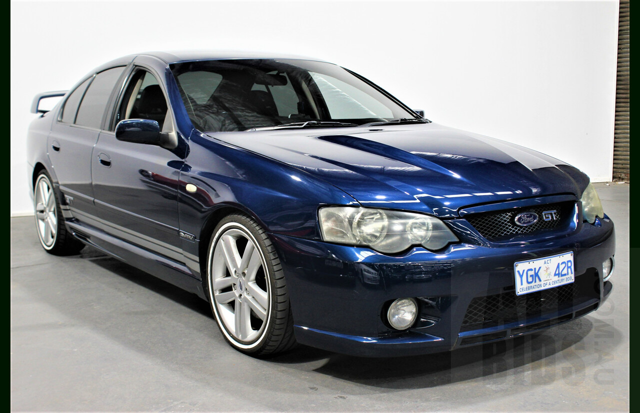 9/2003 Ford FPV GT BA 4d Sedan Blue 5.4L V8