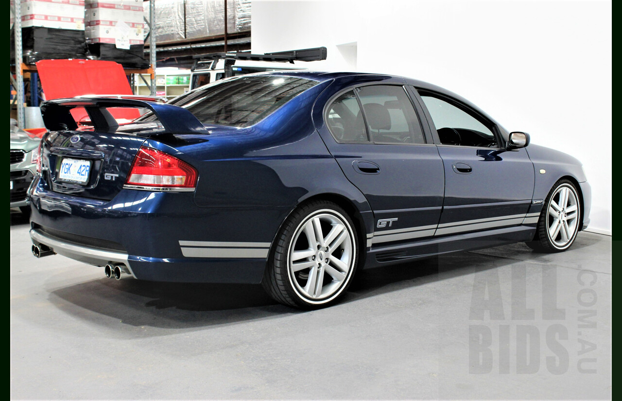 9/2003 Ford FPV GT BA 4d Sedan Blue 5.4L V8