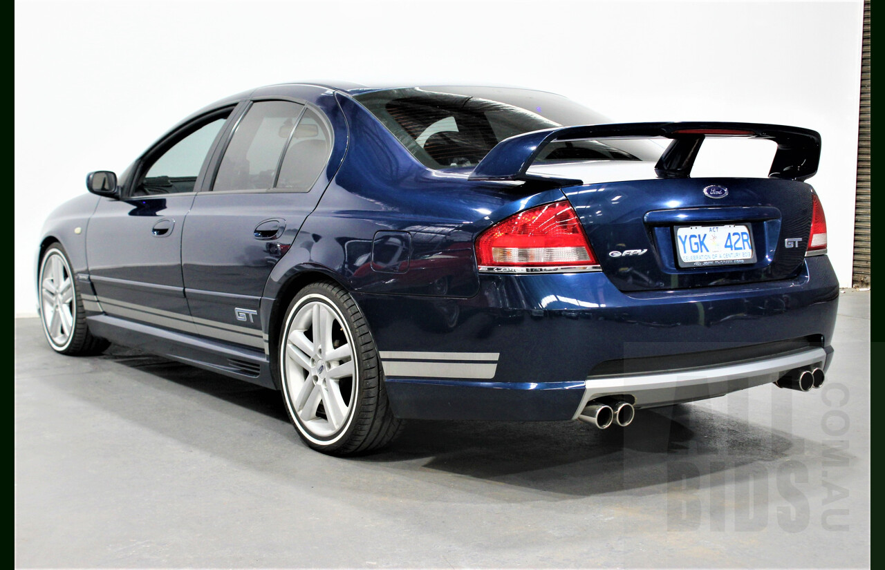 9/2003 Ford FPV GT BA 4d Sedan Blue 5.4L V8