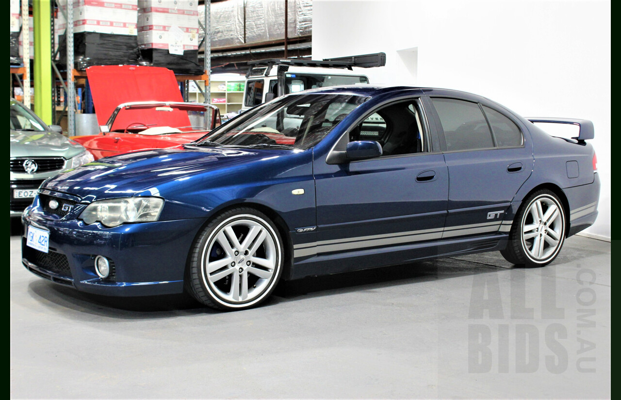 9/2003 Ford FPV GT BA 4d Sedan Blue 5.4L V8