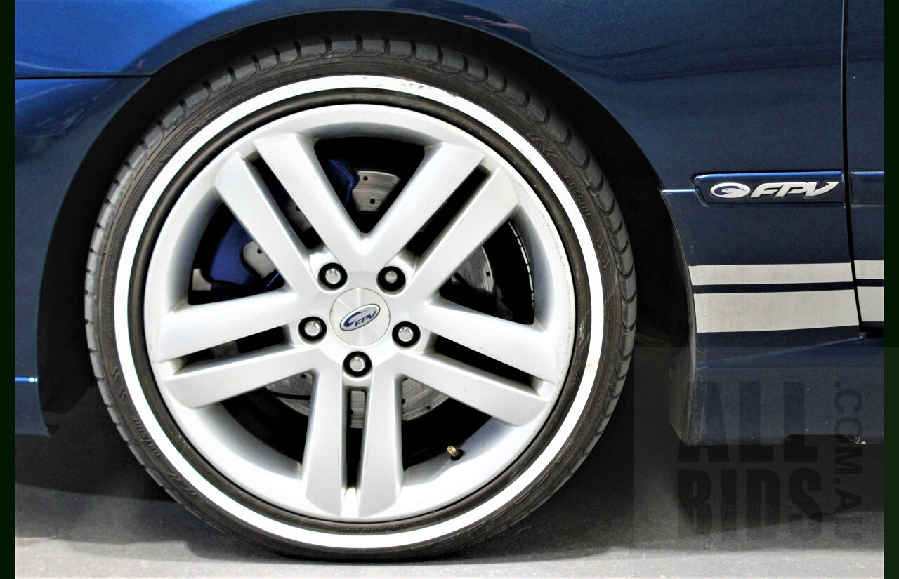 9/2003 Ford FPV GT BA 4d Sedan Blue 5.4L V8