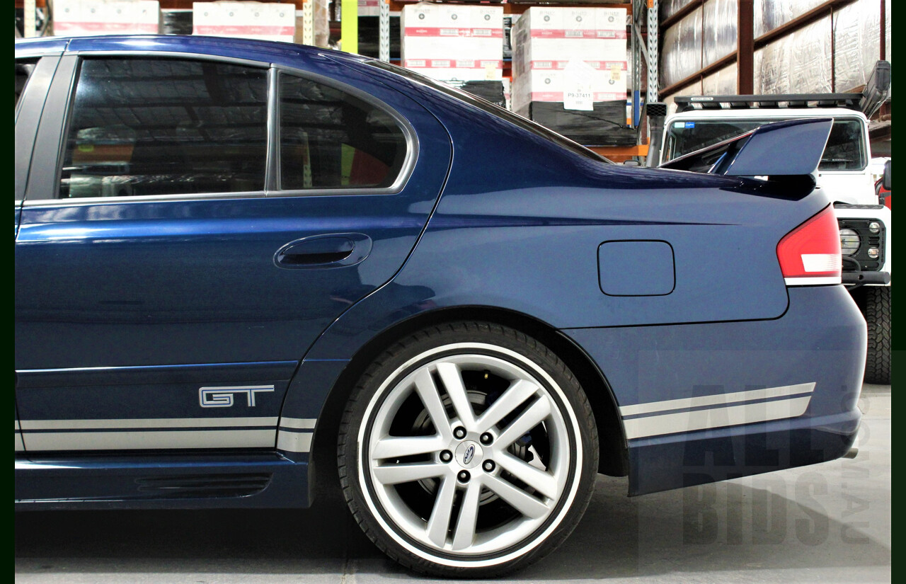 9/2003 Ford FPV GT BA 4d Sedan Blue 5.4L V8