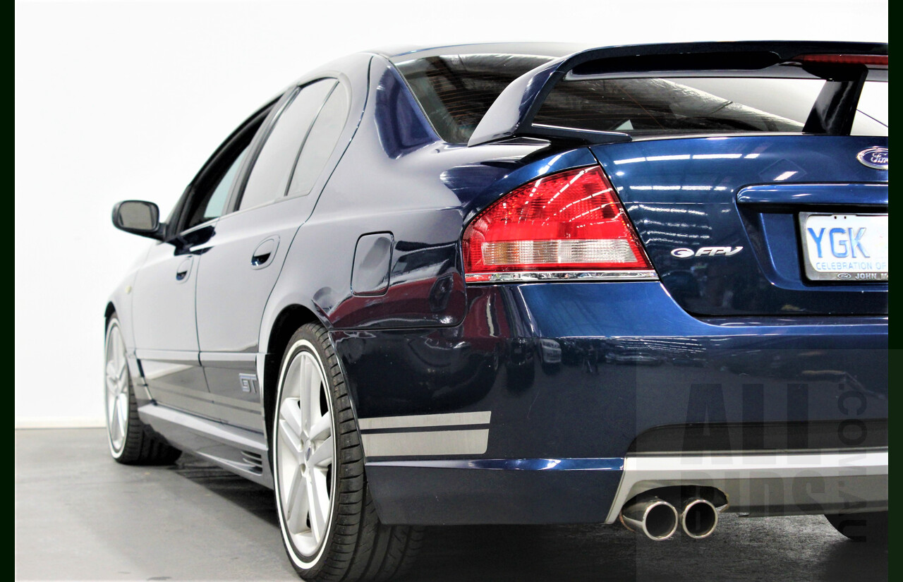 9/2003 Ford FPV GT BA 4d Sedan Blue 5.4L V8