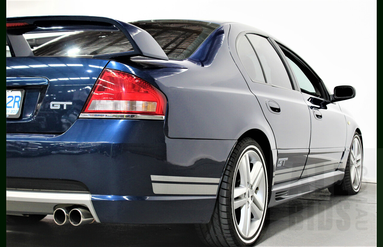 9/2003 Ford FPV GT BA 4d Sedan Blue 5.4L V8