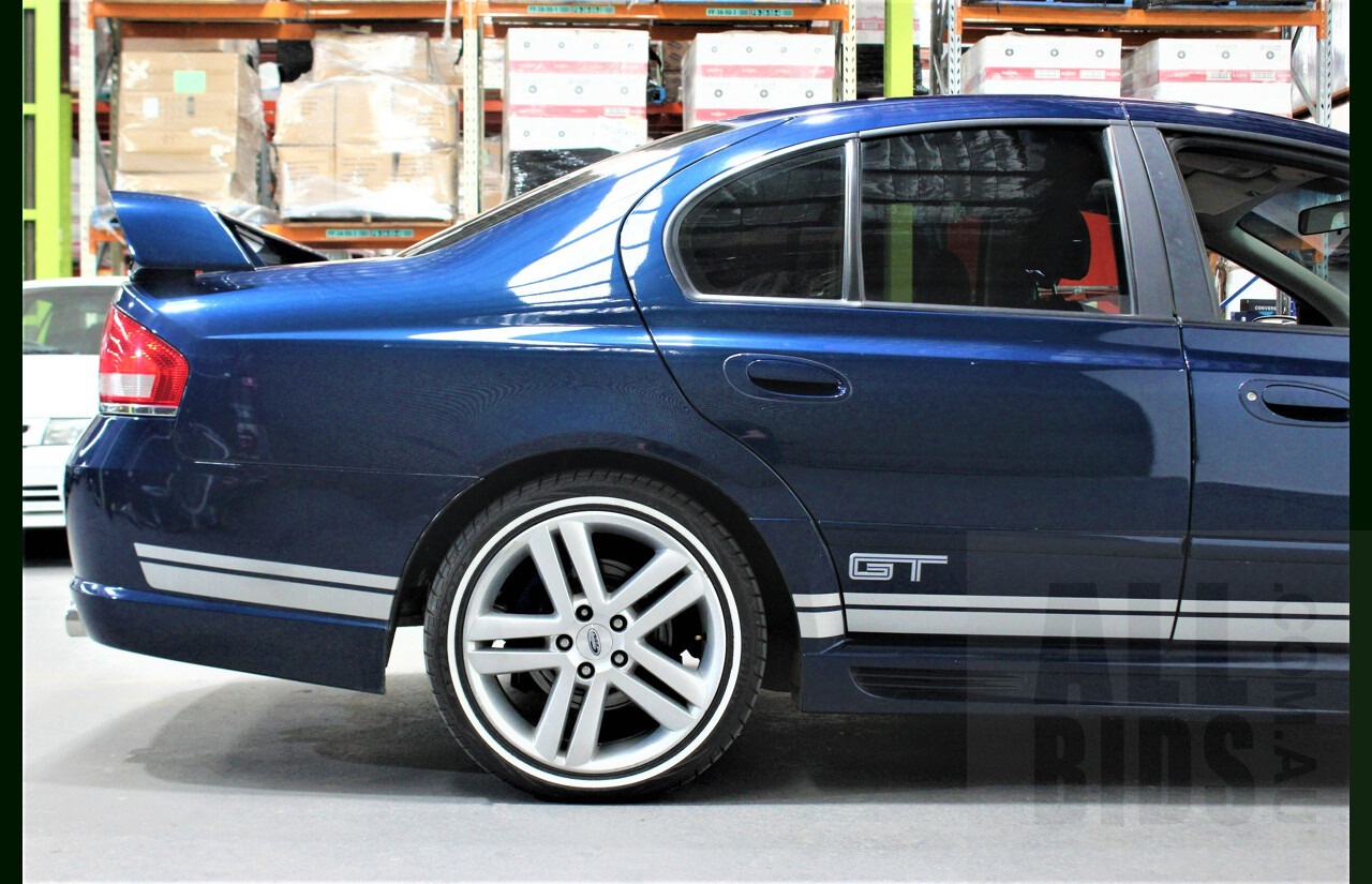 9/2003 Ford FPV GT BA 4d Sedan Blue 5.4L V8