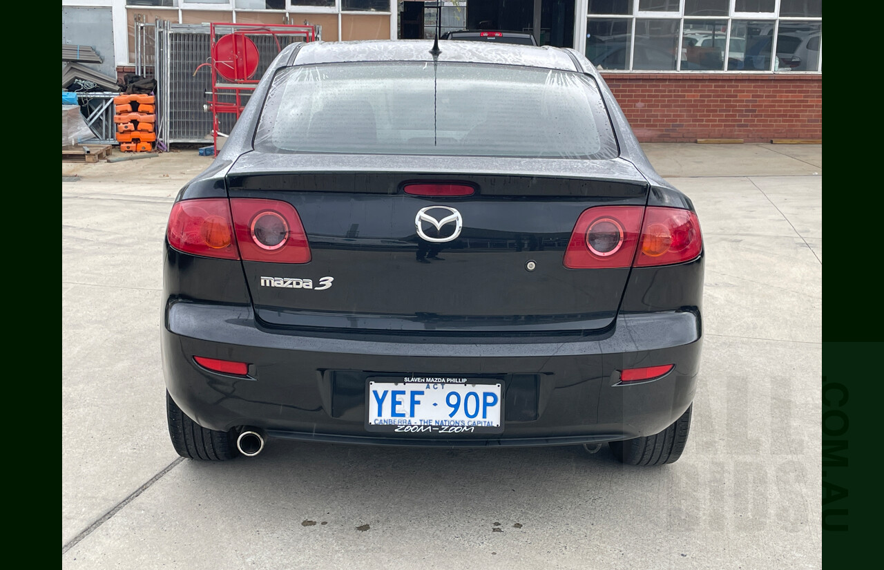 2/2006 Mazda Mazda3 MAXX Sport BK MY06 UPGRADE 4d Sedan Black 2.0L