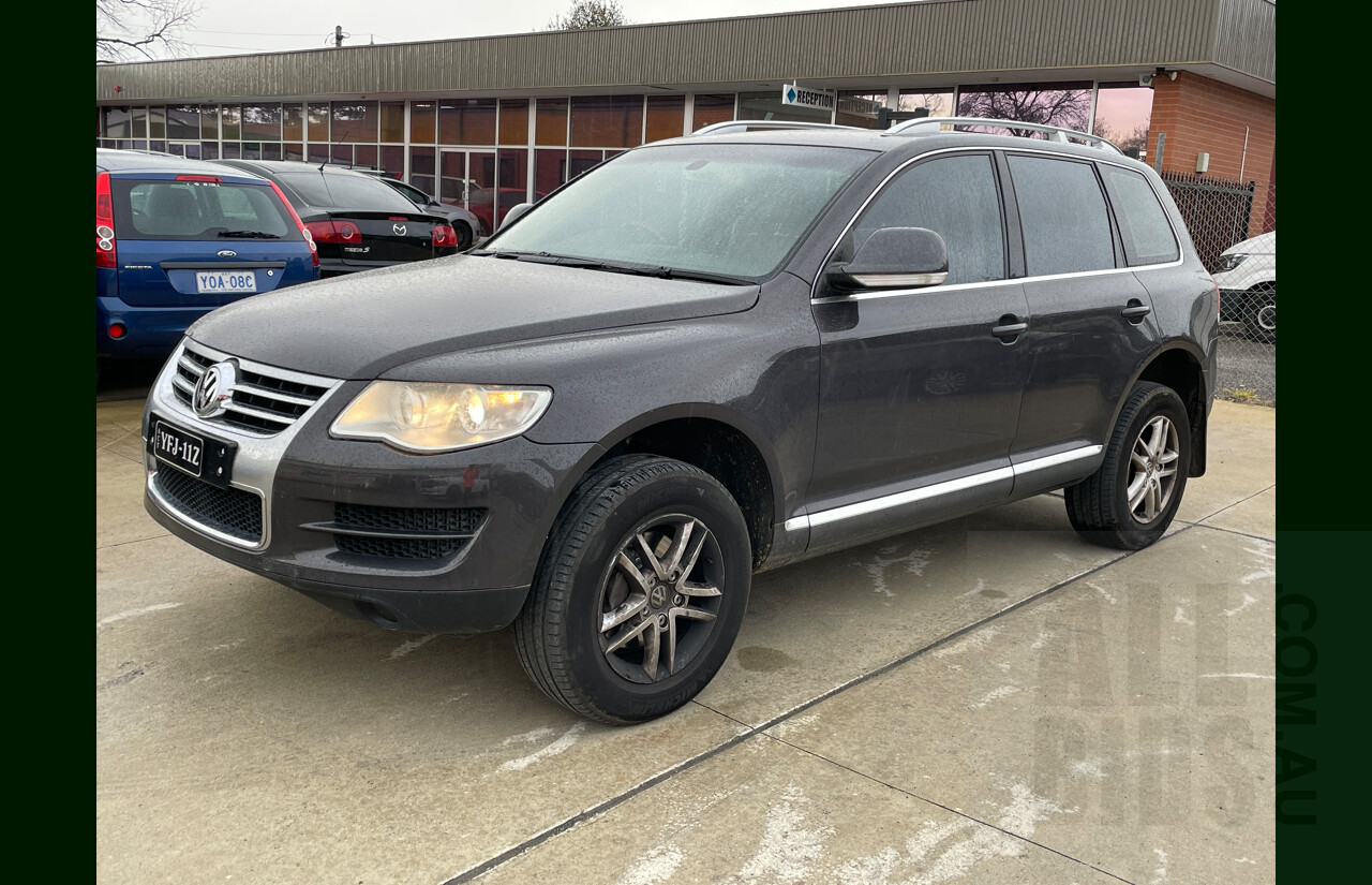 1/2008 Volkswagen Touareg V6 TDI 7L MY07 UPDATE 4d Wagon Grey 3.0L