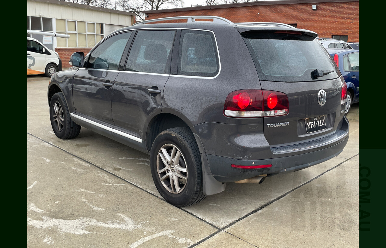1/2008 Volkswagen Touareg V6 TDI 7L MY07 UPDATE 4d Wagon Grey 3.0L